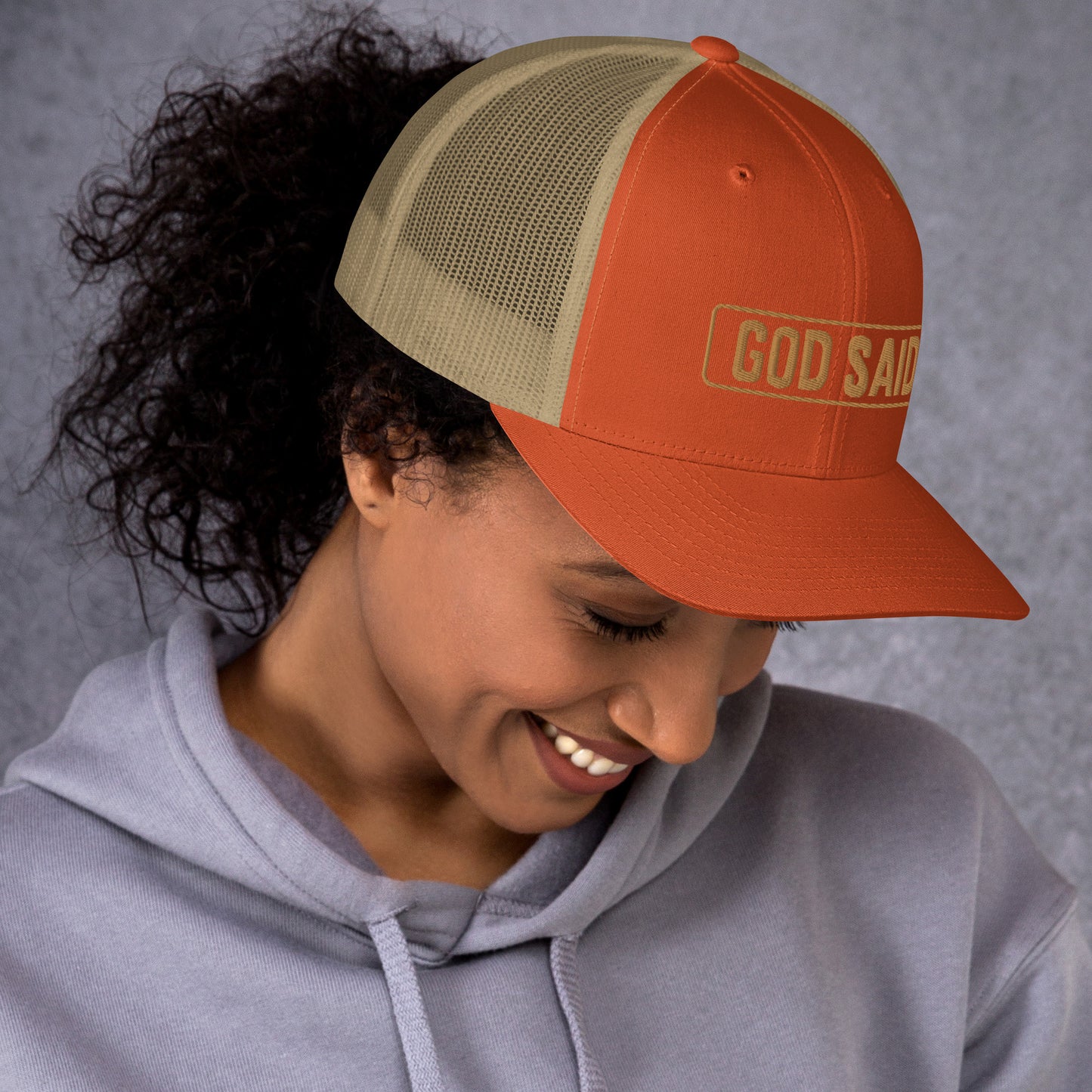 "God Said" Trucker Cap