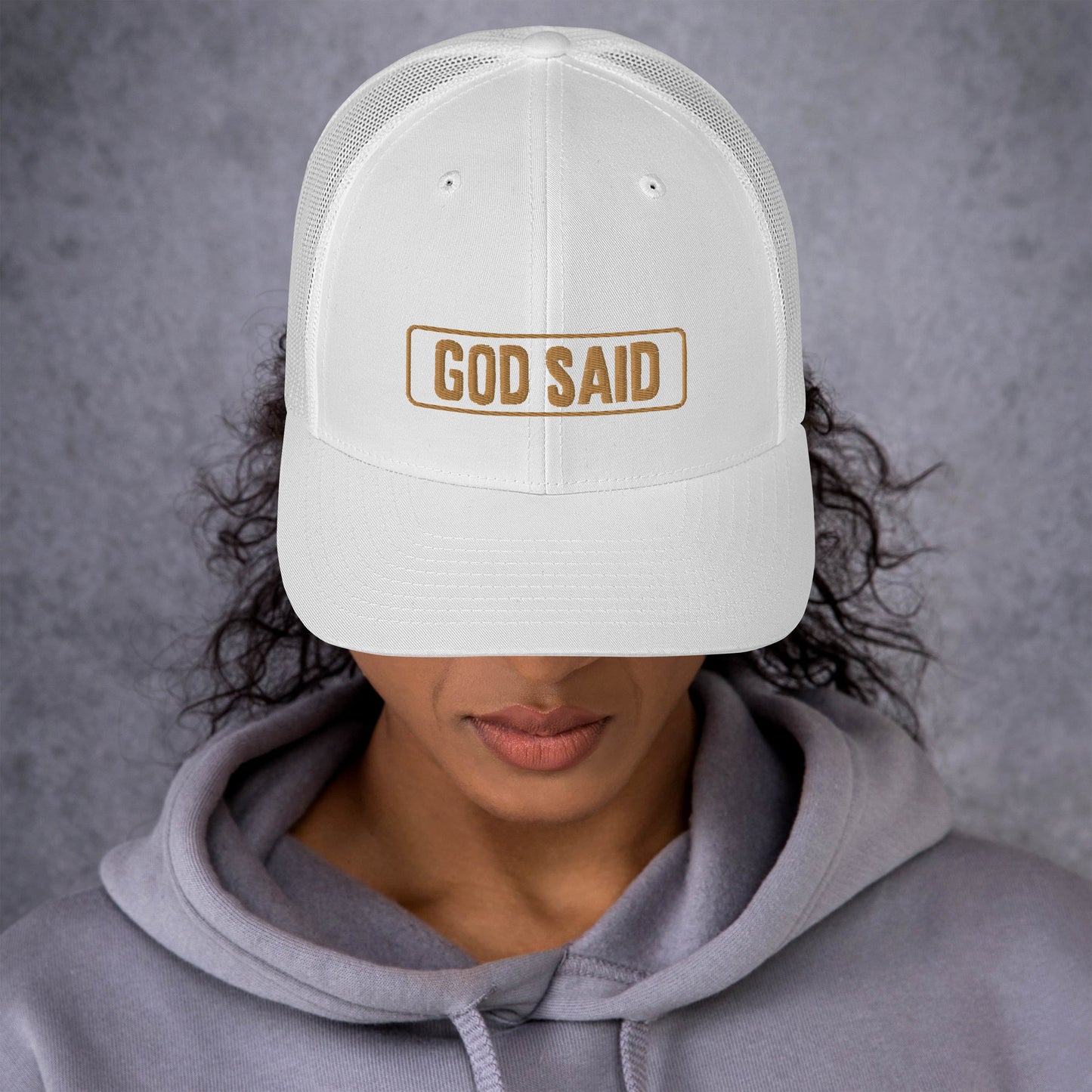 "God Said" Trucker Cap