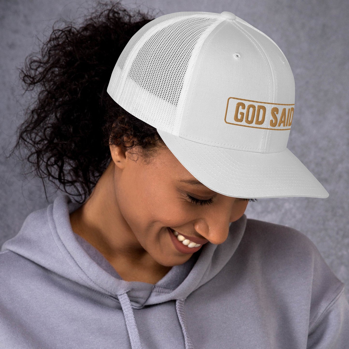 "God Said" Trucker Cap
