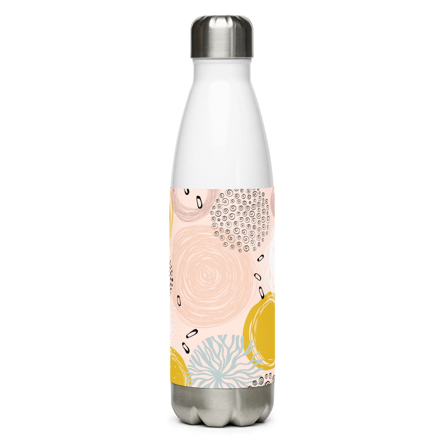 God Said "Proverbs 3:5-6 Stainless steel water bottle