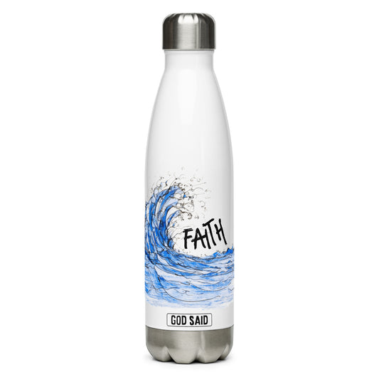 Santa Barbara Surf "Faith" - Stainless steel water bottle