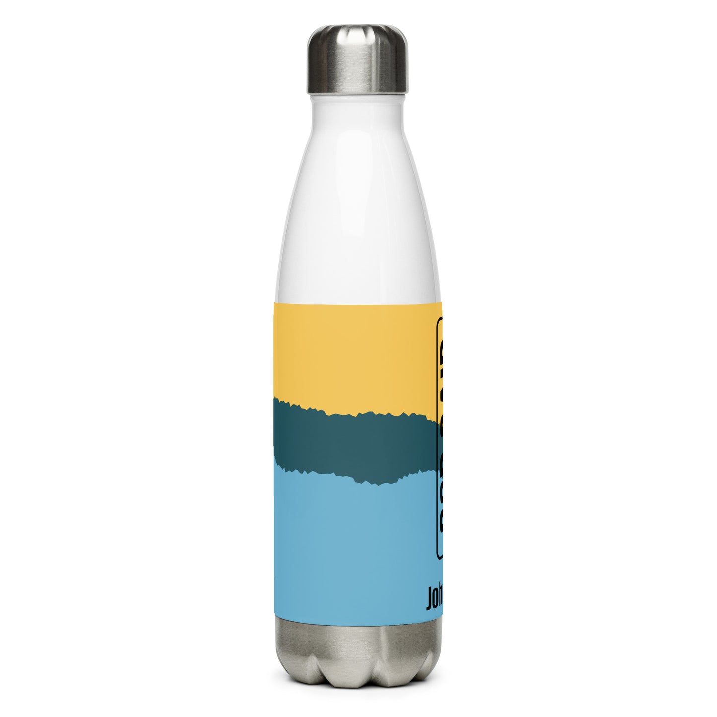 God Said "John 3:16" Stainless steel water bottle
