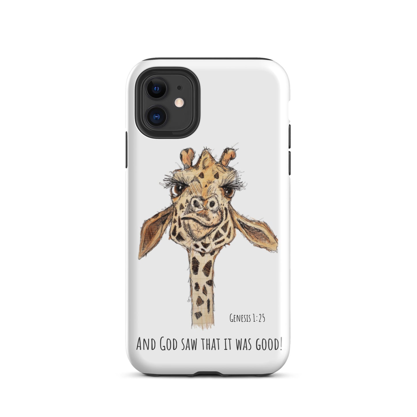 God Said "Giraffe" Tough Case for iPhone®