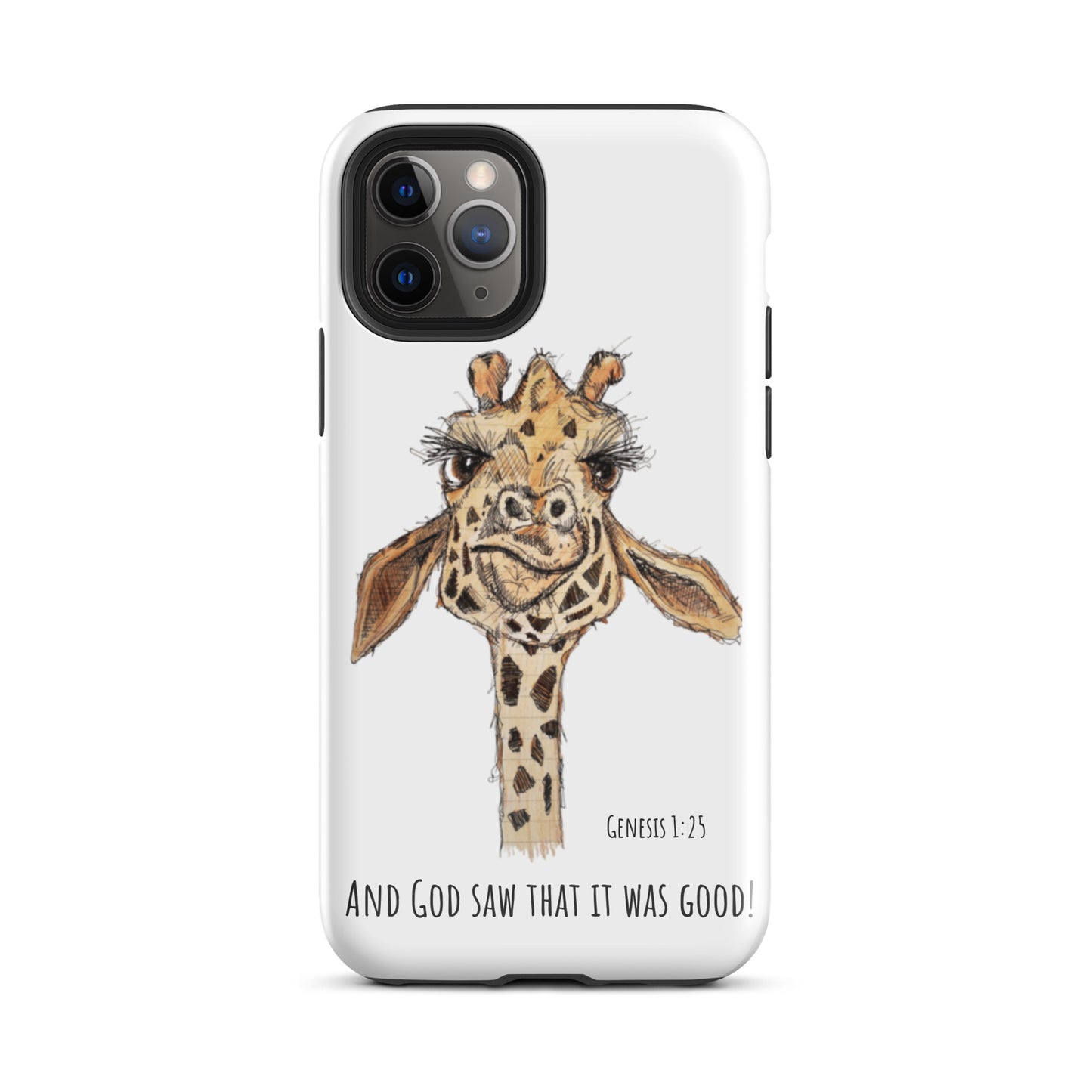 God Said "Giraffe" Tough Case for iPhone®