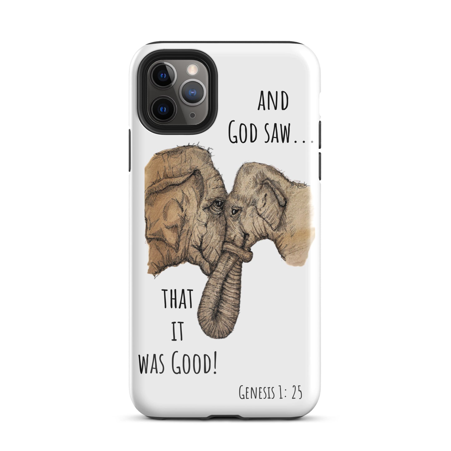 God Said Elephants- Tough Case for iPhone®