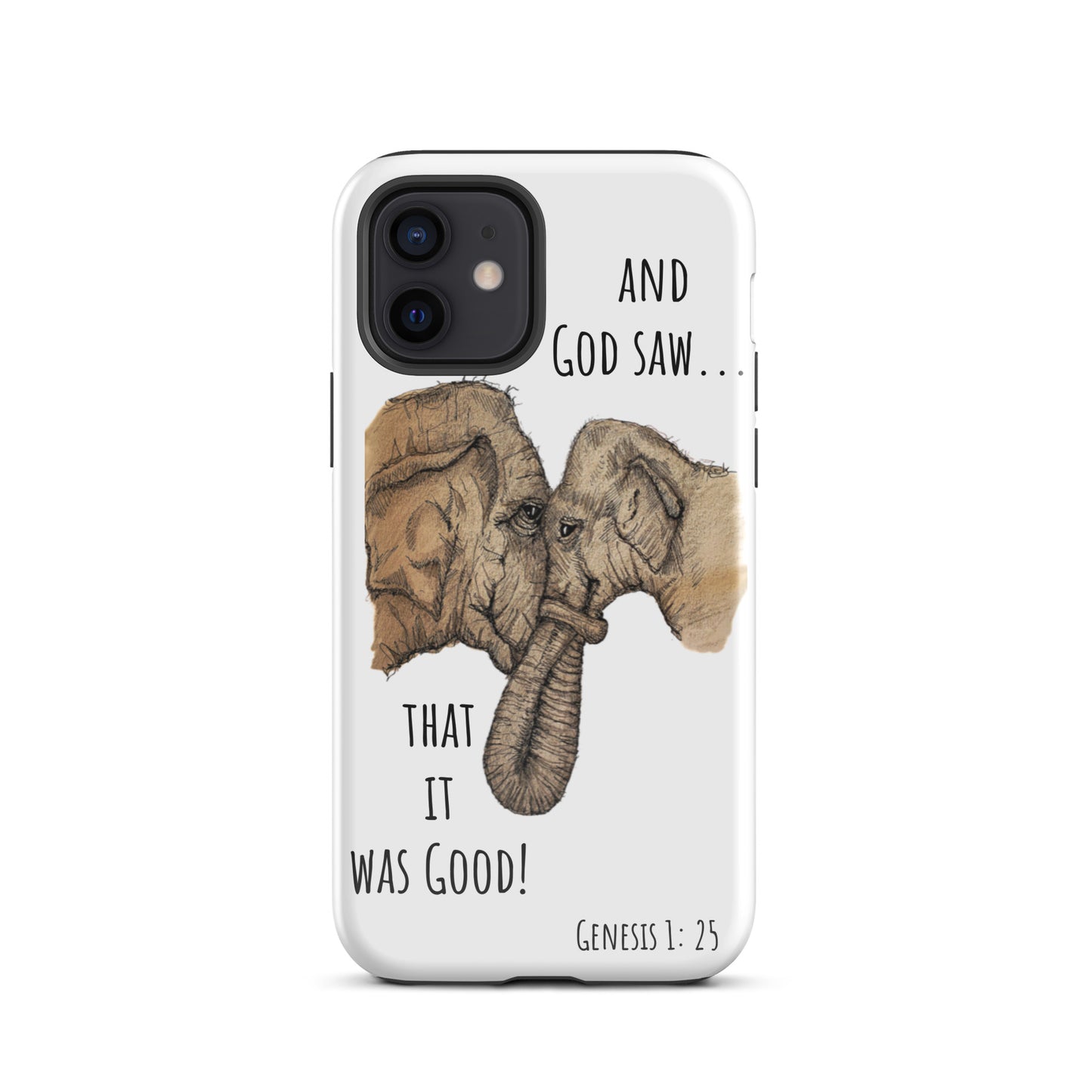 God Said Elephants- Tough Case for iPhone®