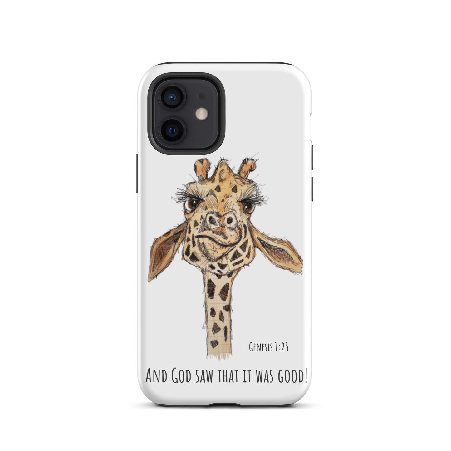 God Said "Giraffe" Tough Case for iPhone®