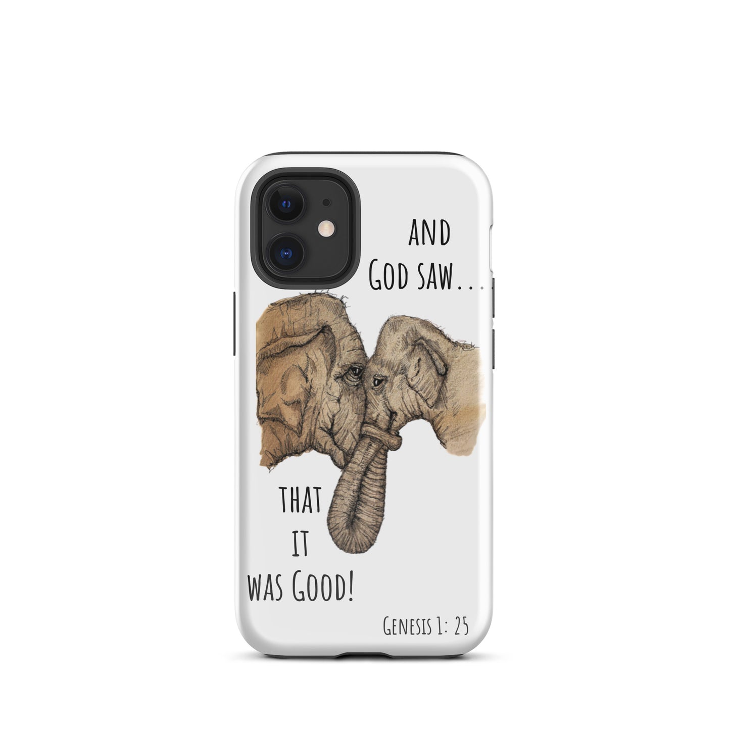 God Said Elephants- Tough Case for iPhone®