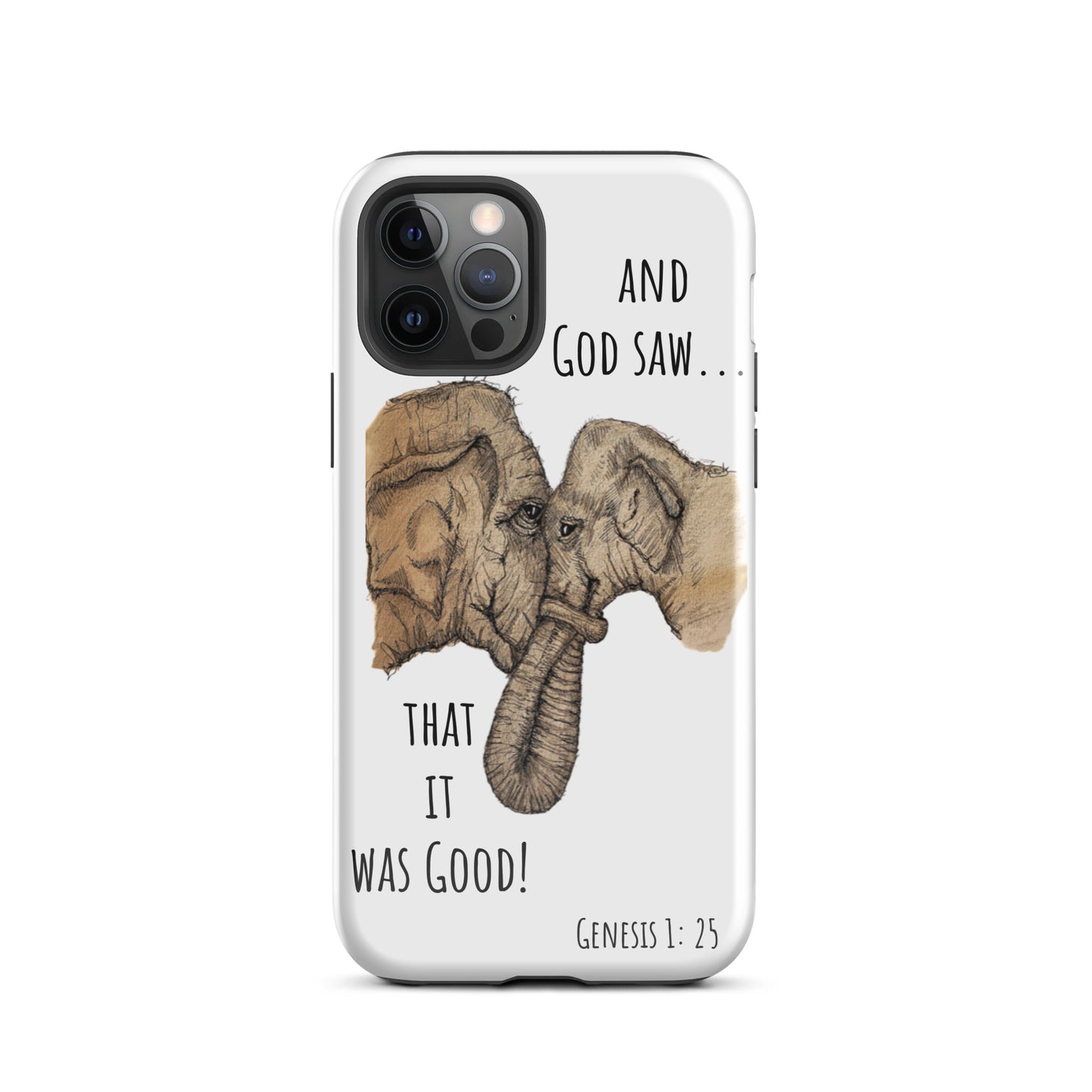 God Said Elephants- Tough Case for iPhone®