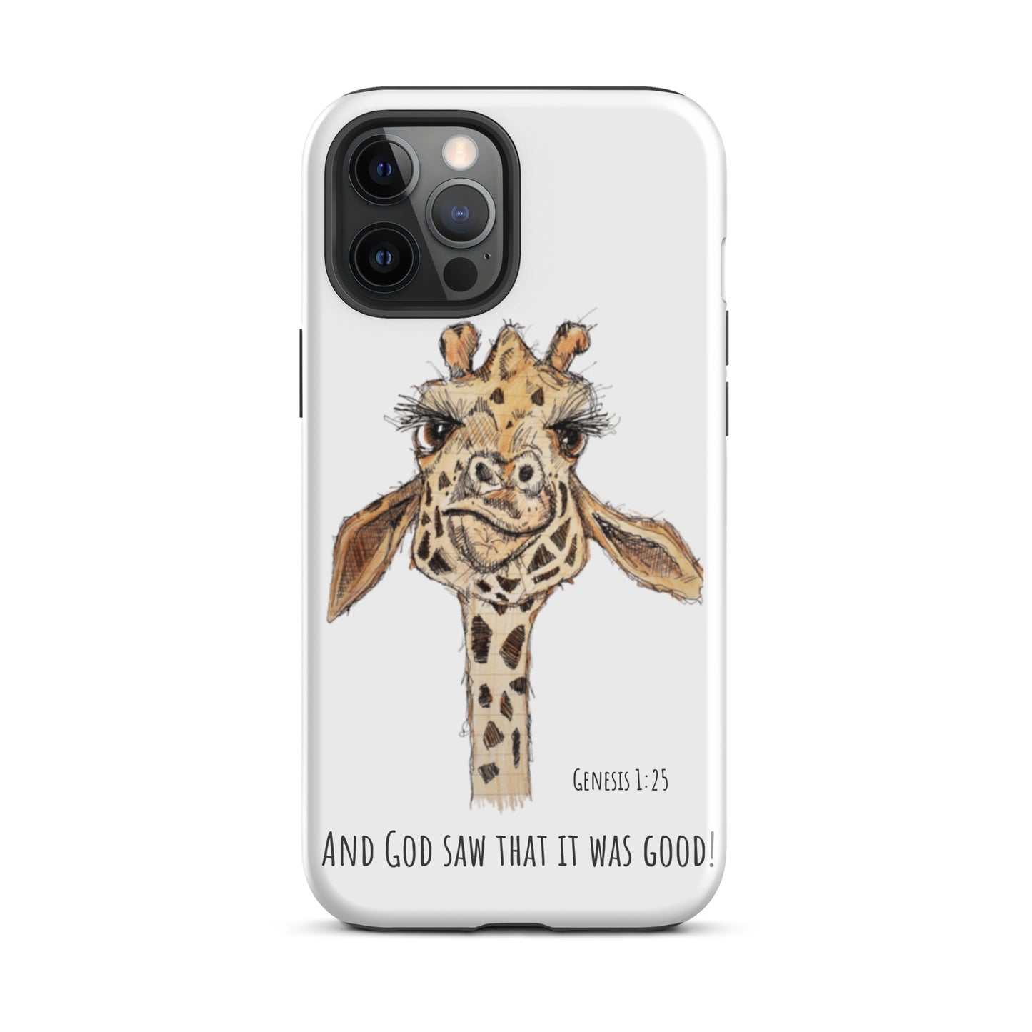 God Said "Giraffe" Tough Case for iPhone®