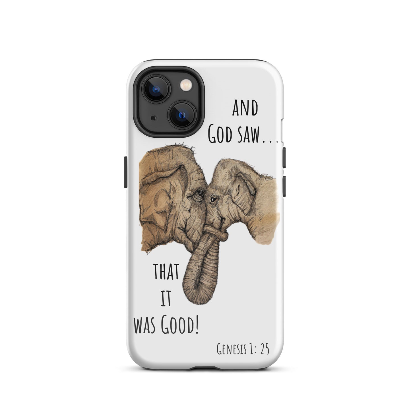 God Said Elephants- Tough Case for iPhone®