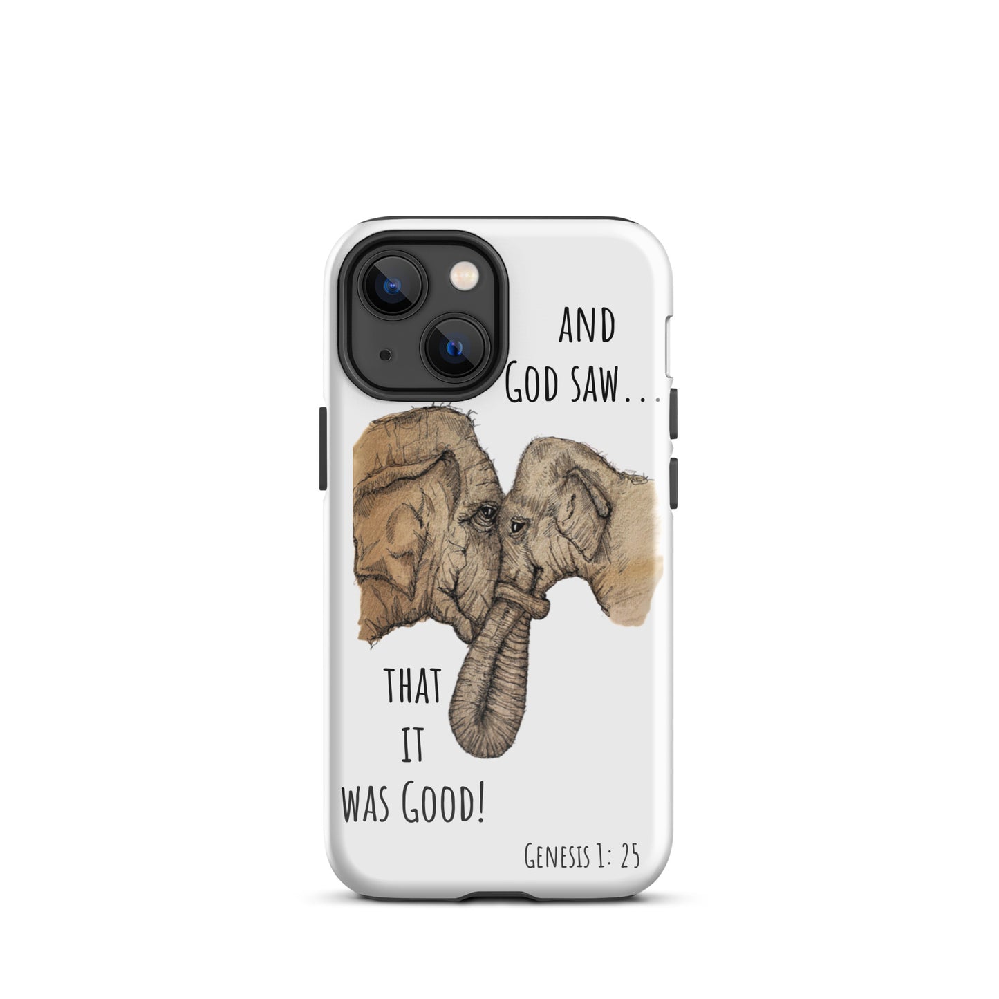 God Said Elephants- Tough Case for iPhone®