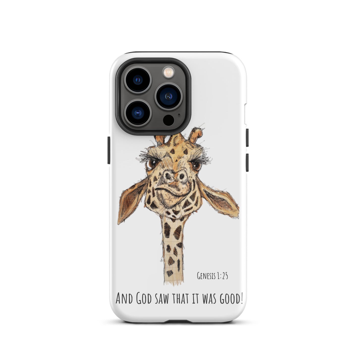 God Said "Giraffe" Tough Case for iPhone®