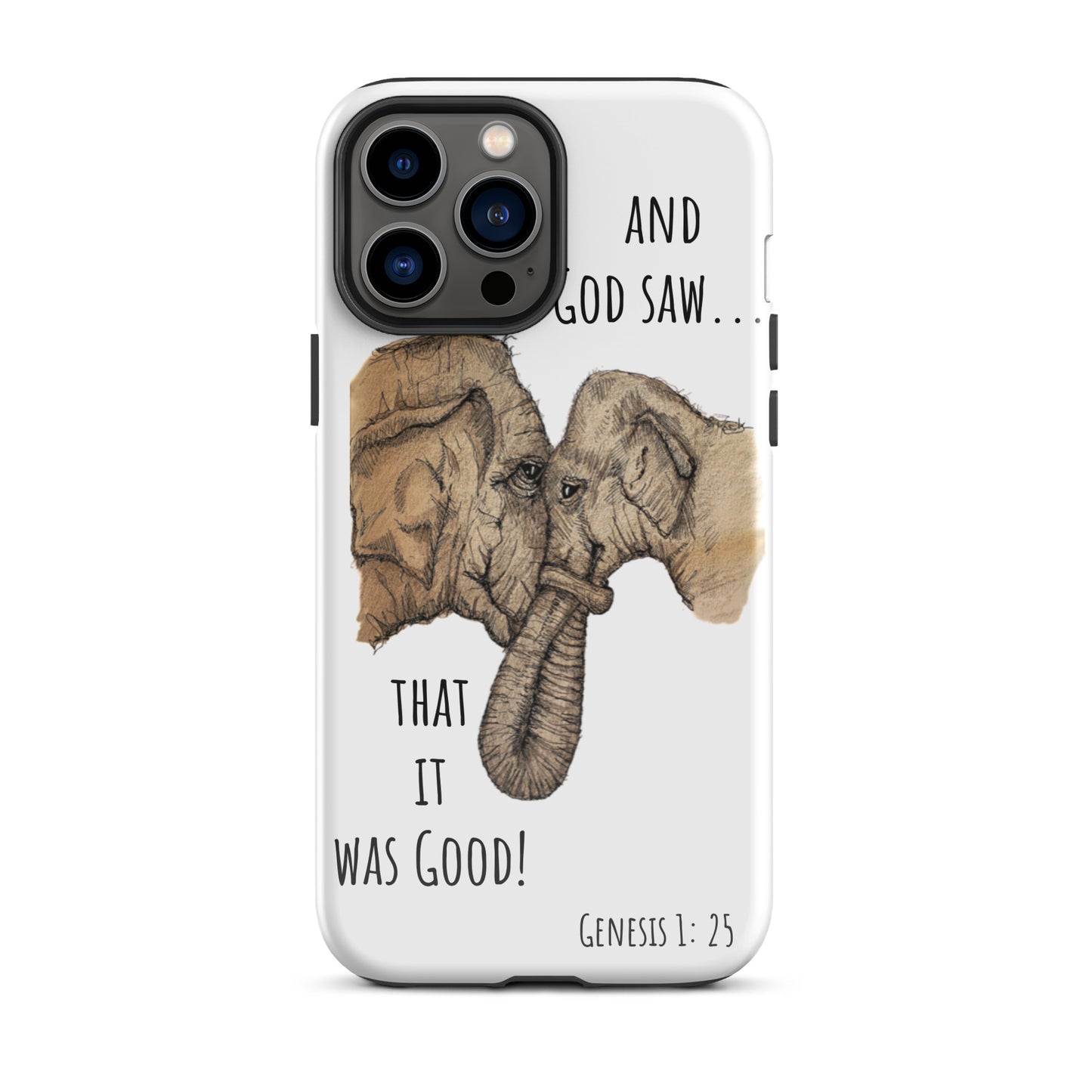 God Said Elephants- Tough Case for iPhone®