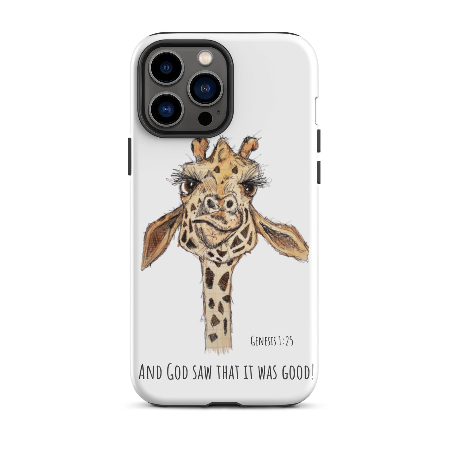 God Said "Giraffe" Tough Case for iPhone®