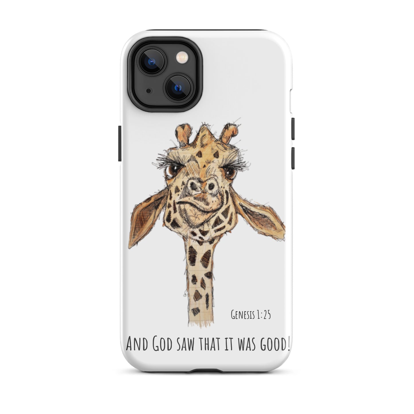 God Said "Giraffe" Tough Case for iPhone®