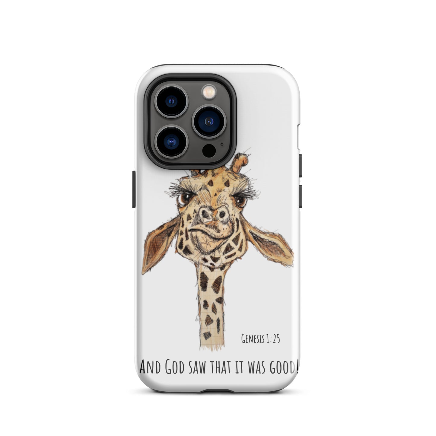 God Said "Giraffe" Tough Case for iPhone®