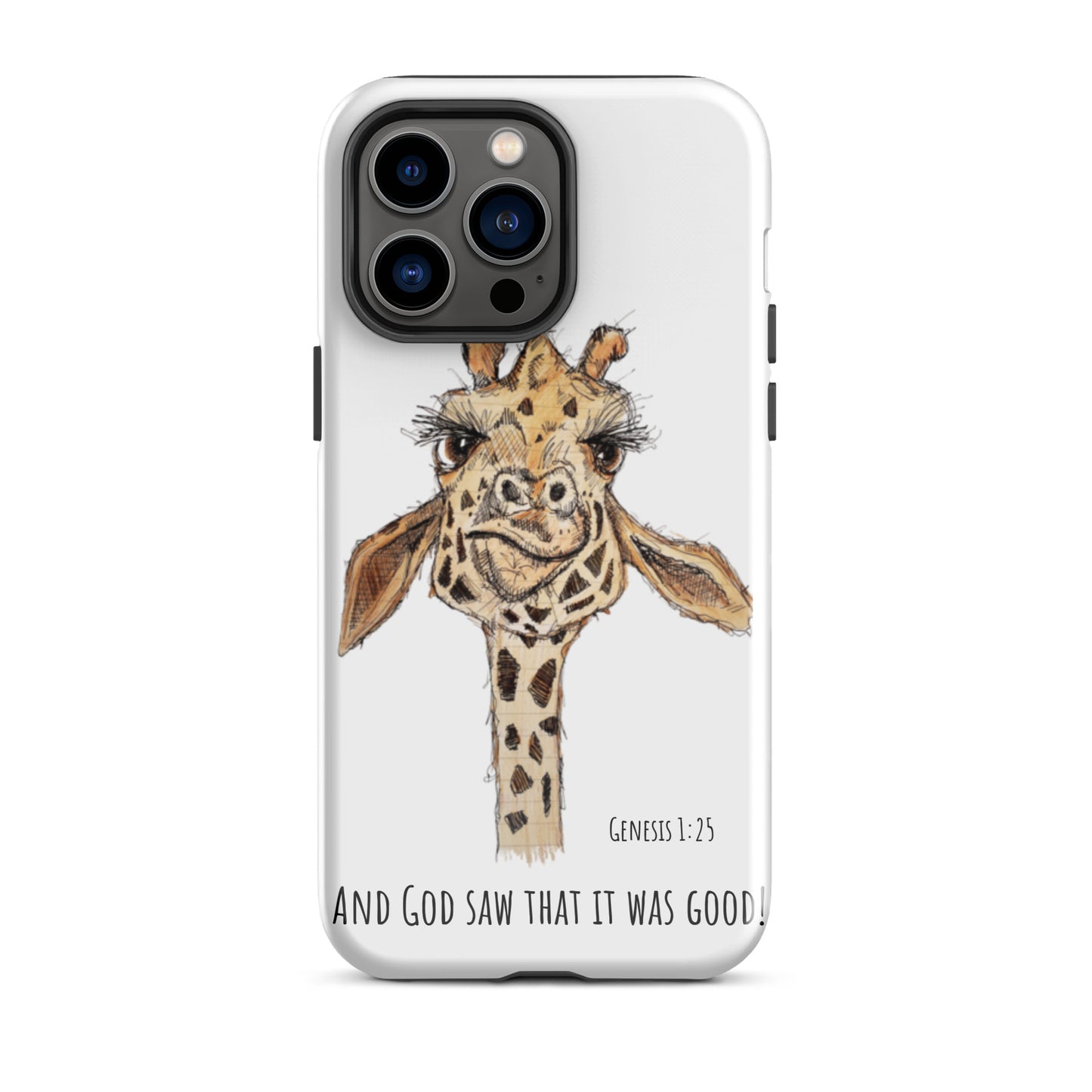 God Said "Giraffe" Tough Case for iPhone®