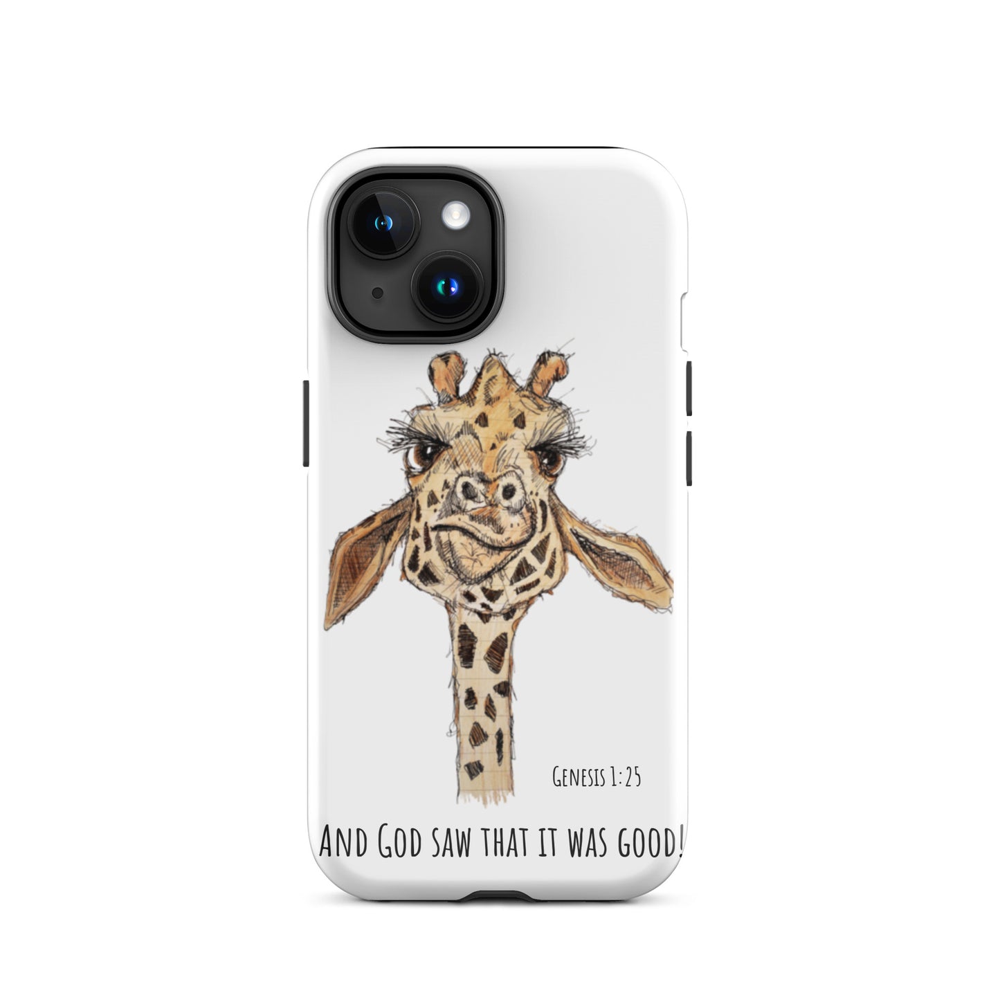 God Said "Giraffe" Tough Case for iPhone®