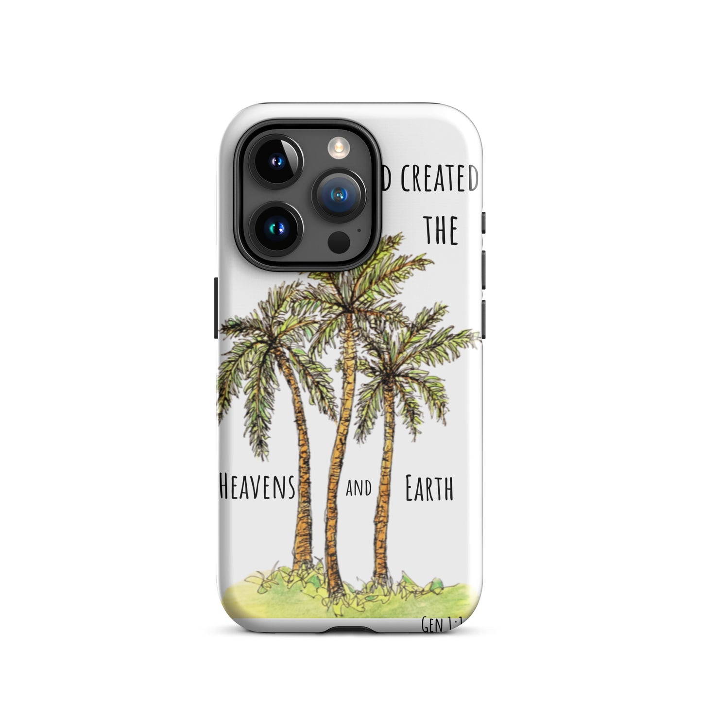 God Said "In the Beginning" Phone case