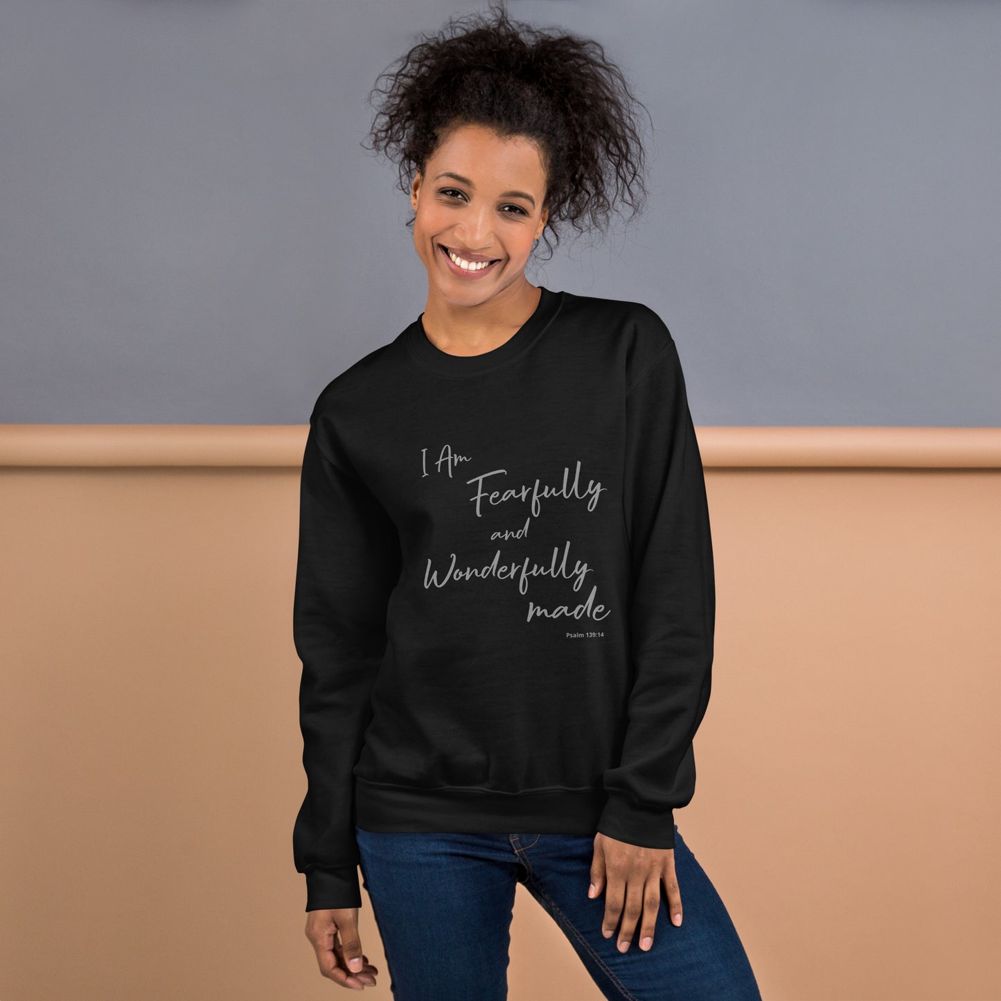 God Said - "Fearfully and Wonderfully Made" Unisex Sweatshirt