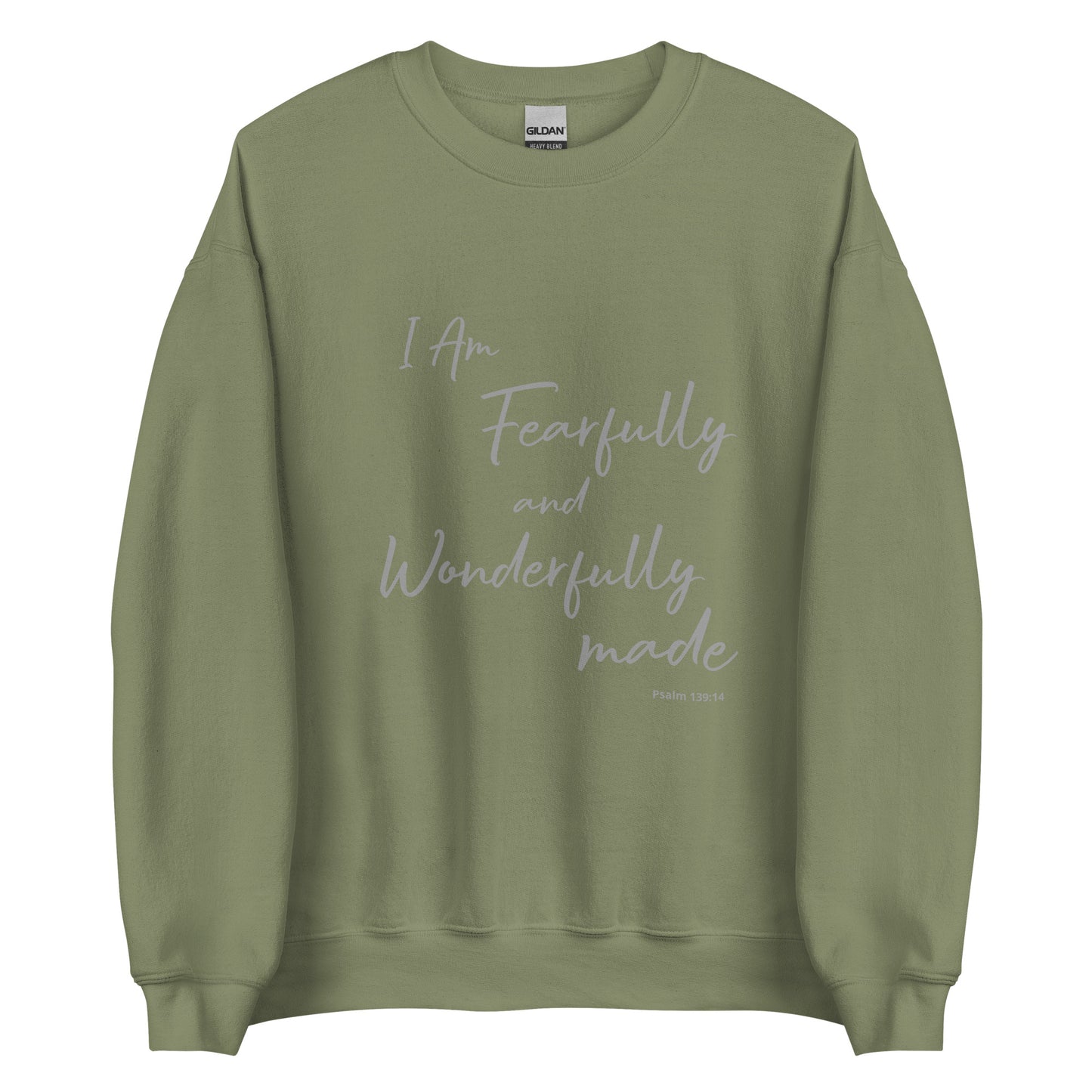 God Said - "Fearfully and Wonderfully Made" Unisex Sweatshirt