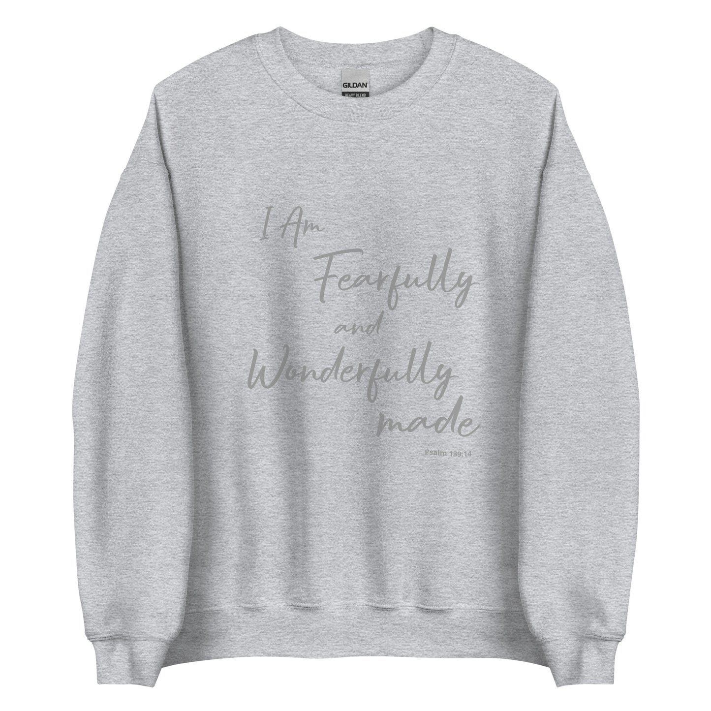 God Said - "Fearfully and Wonderfully Made" Unisex Sweatshirt