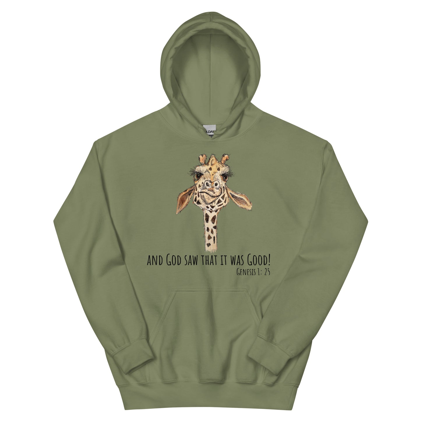 Genesis Collection Giraffe- Unisex Hoodie