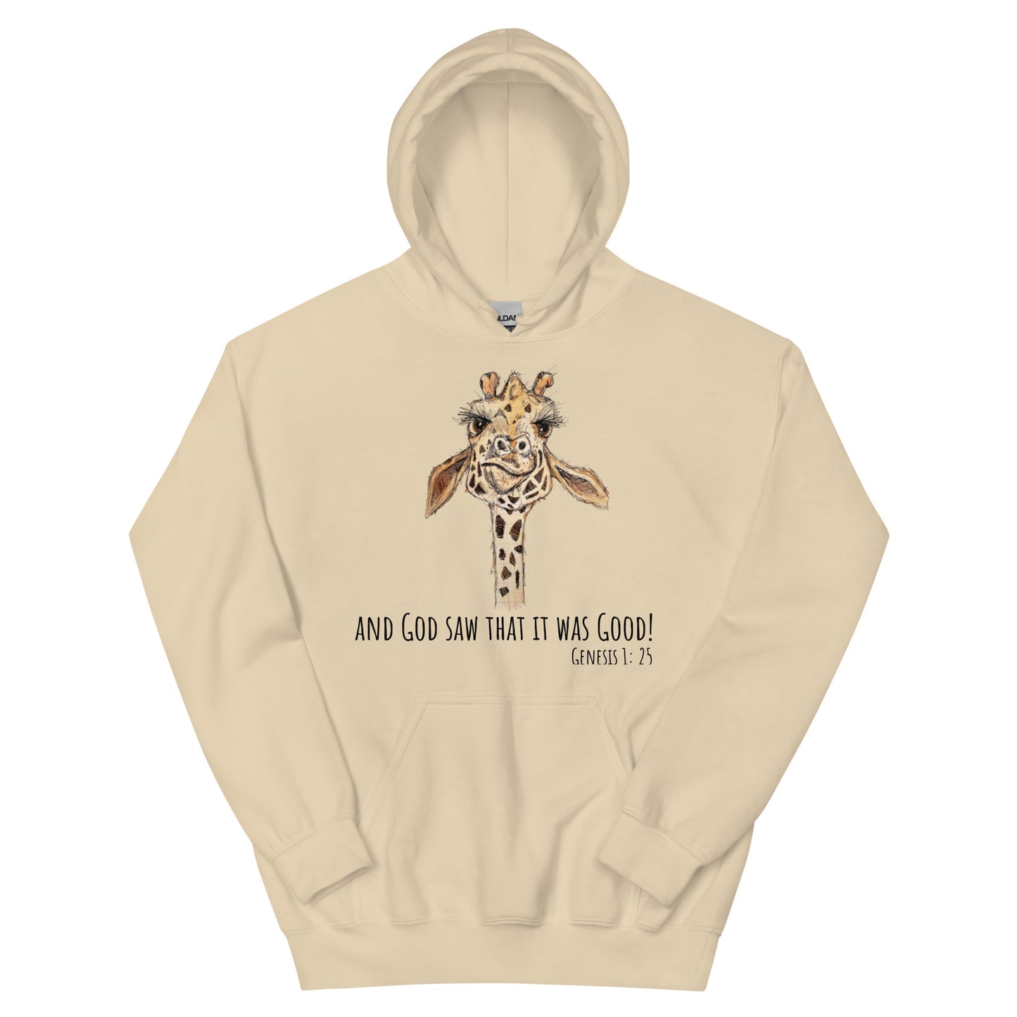 Genesis Collection Giraffe- Unisex Hoodie