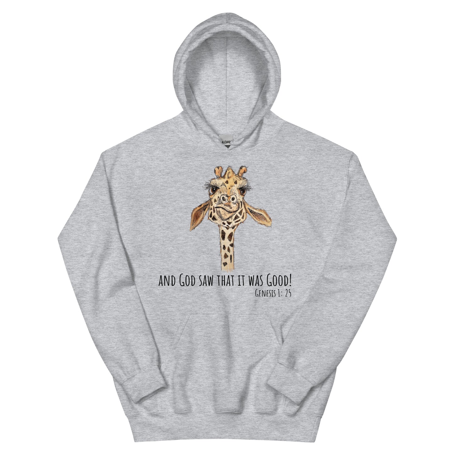 Genesis Collection Giraffe- Unisex Hoodie