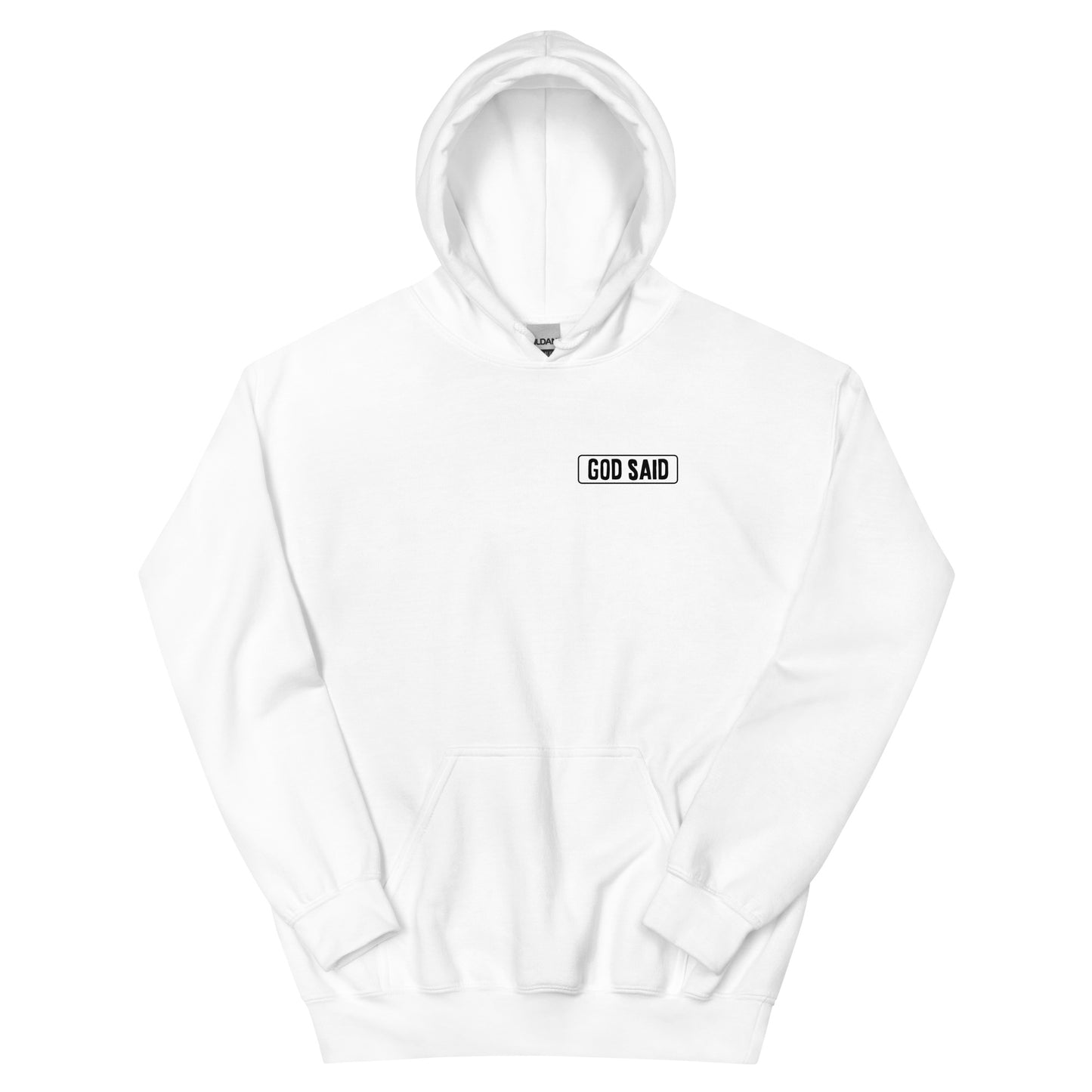 God Said - "Walk by Faith Not by Sight" Unisex Hoodie