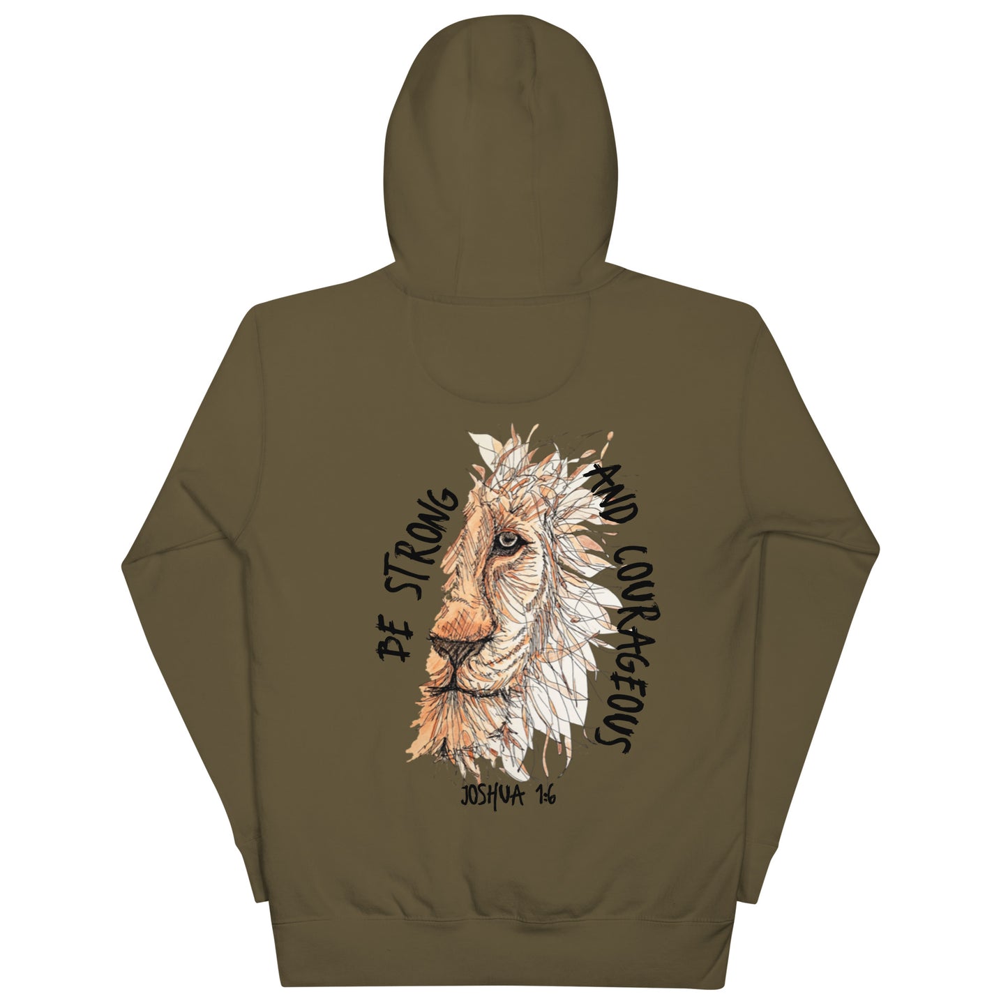 God Said "Be Strong and Courageous" Unisex Hoodie