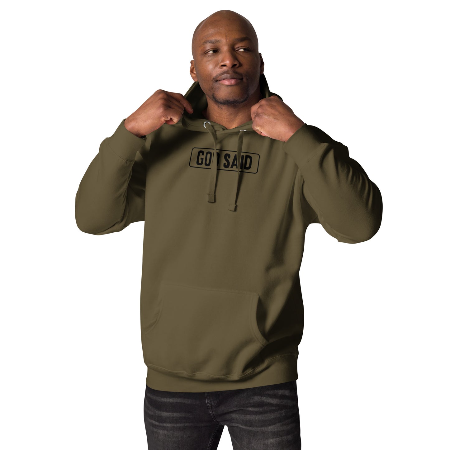 God Said "Be Strong and Courageous" Unisex Hoodie