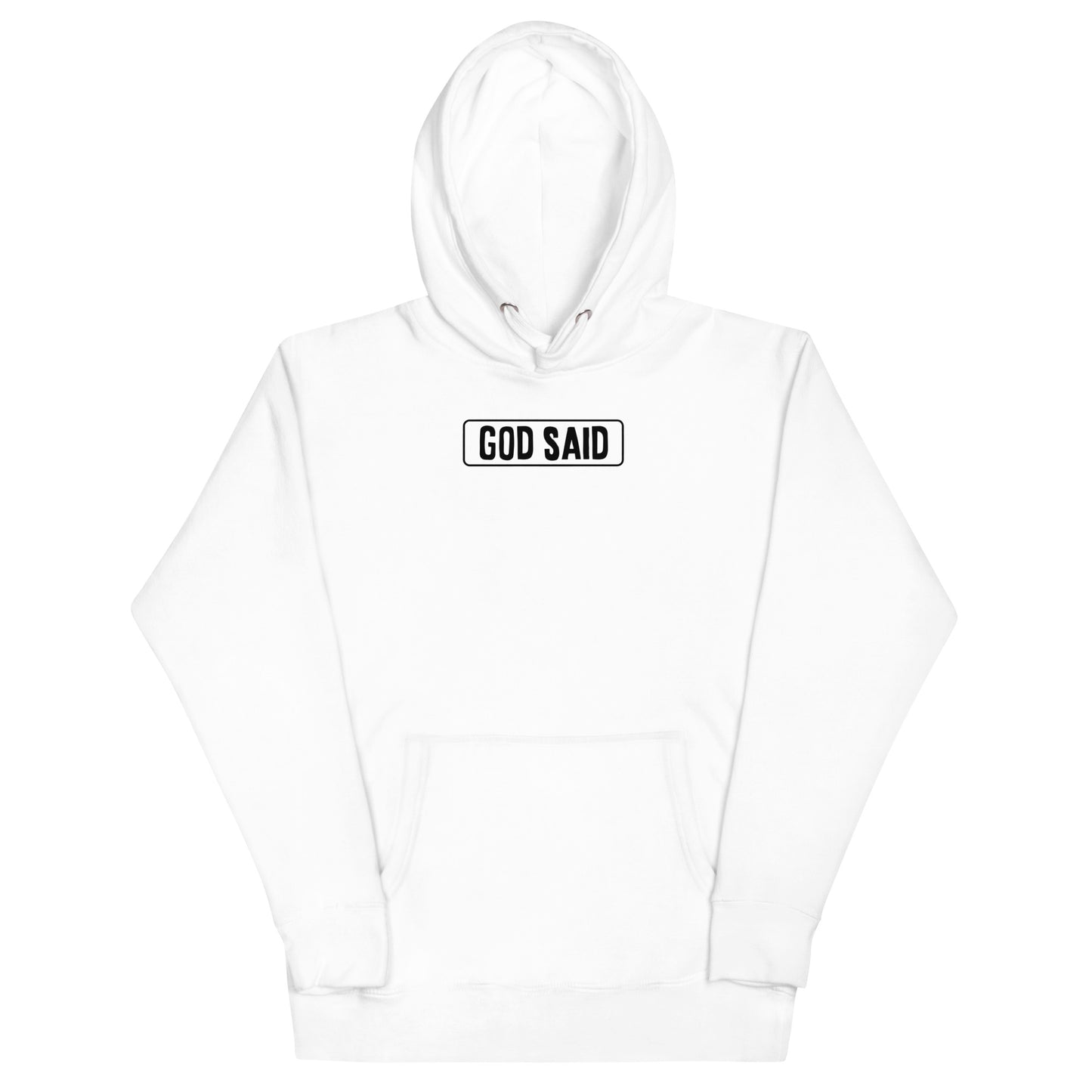 God Said" Be Strong and Courageous" Unisex Hoodie