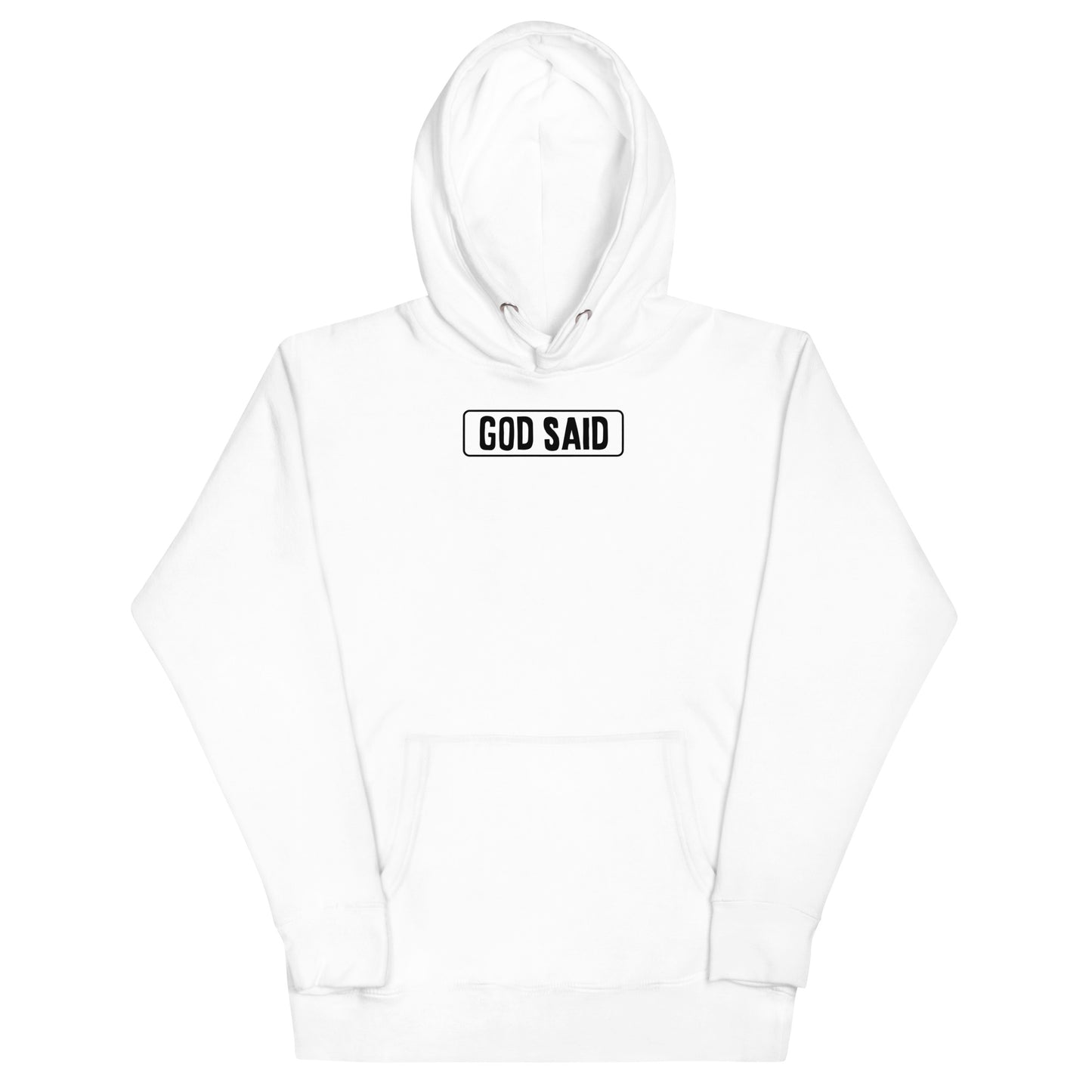 God Said "Be Strong and Courageous" Unisex Hoodie