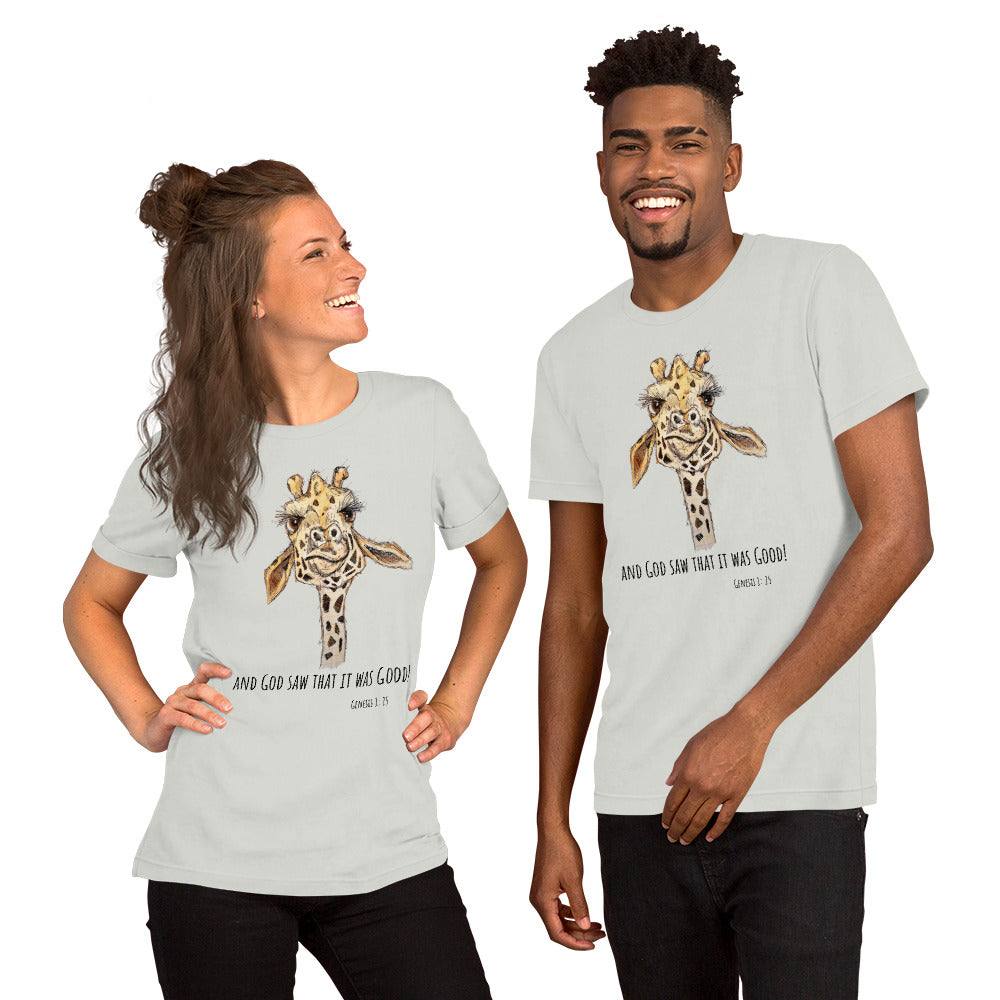 Genesis Collection Giraffe- Unisex t-shirt