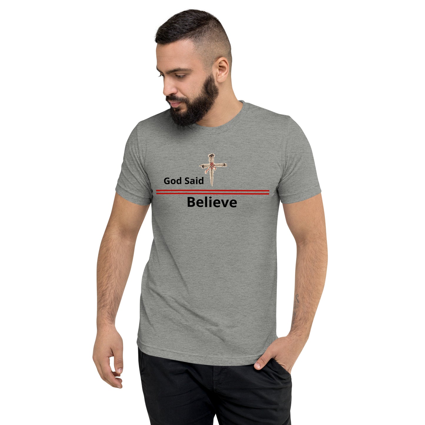 God Said - "Easter Believe" Short Sleeve T-Shirt