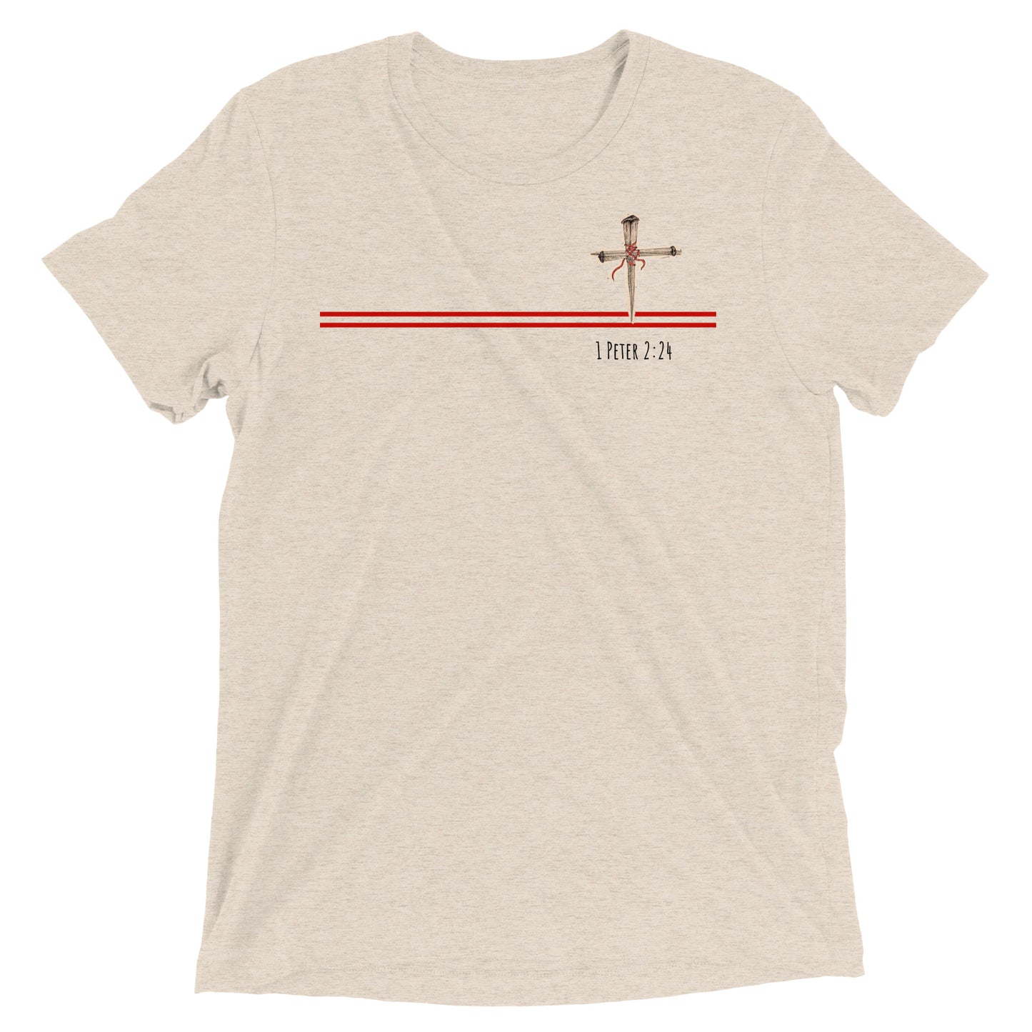 God Said - "By My Wounds you are Healed" Short sleeve t-shirt