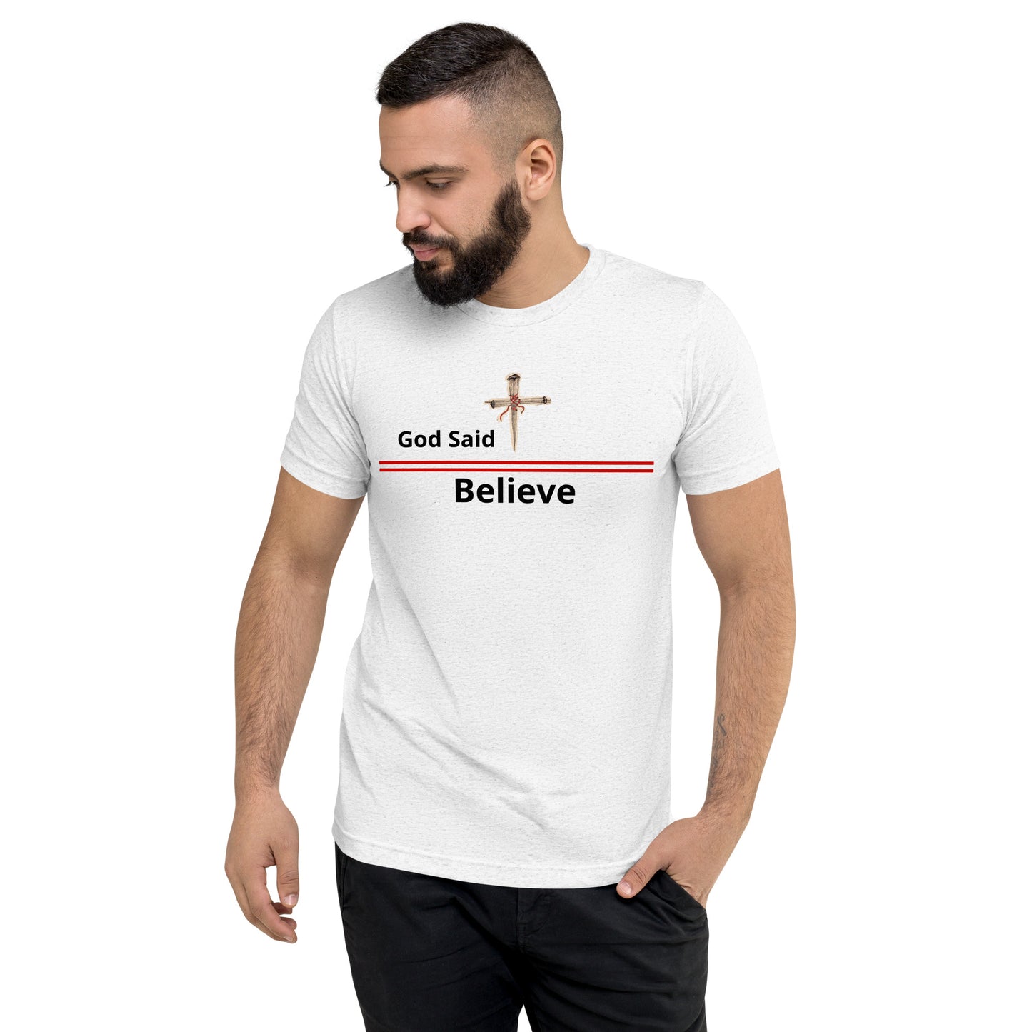 God Said - "Easter Believe" Short Sleeve T-Shirt