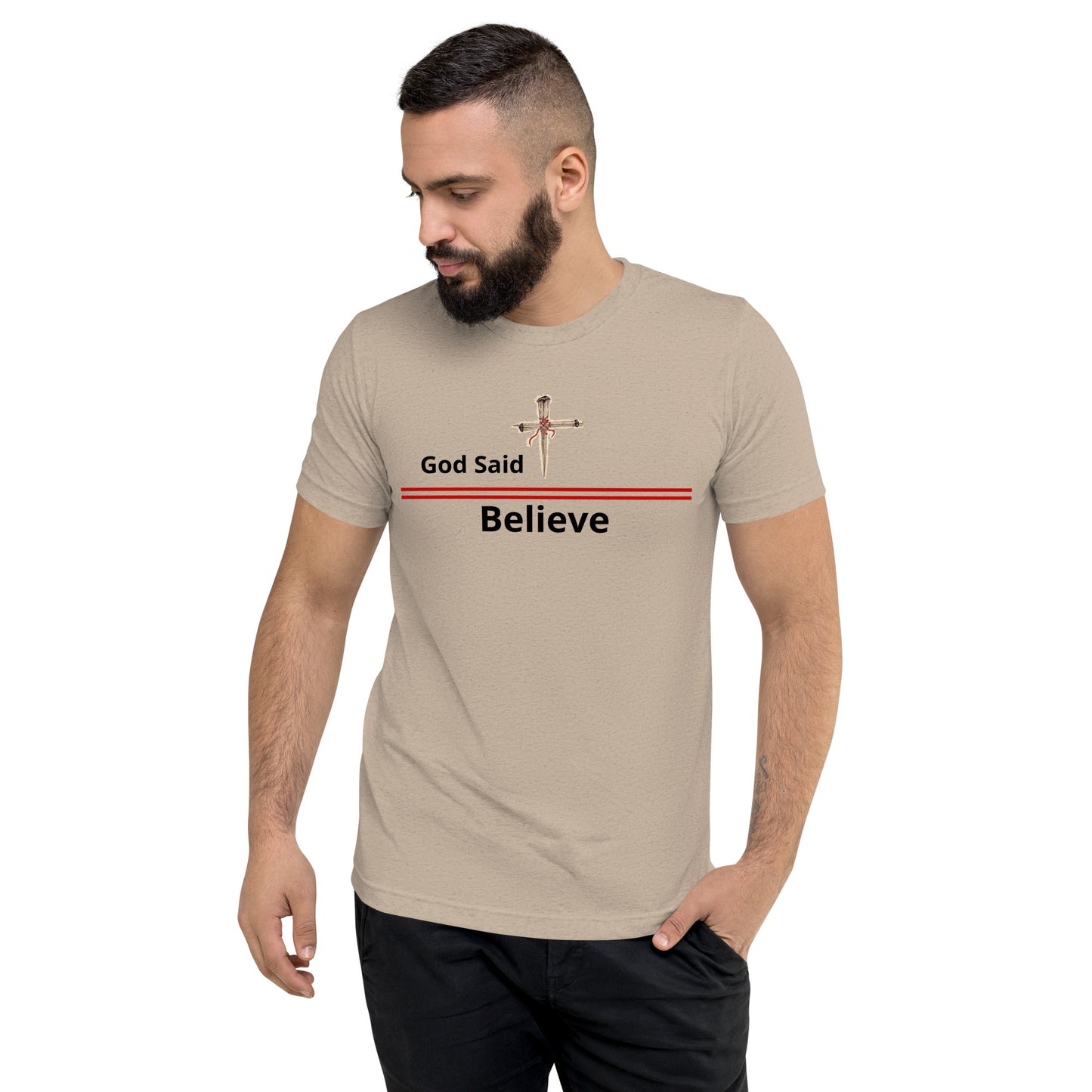 God Said - "Easter Believe" Short Sleeve T-Shirt