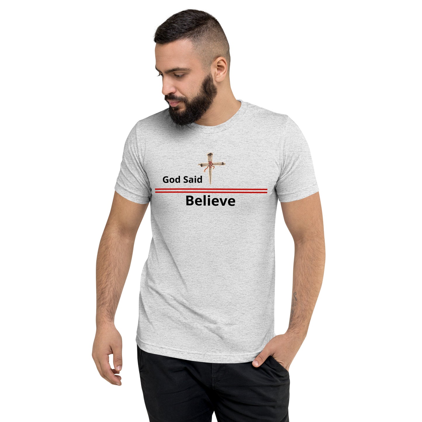 God Said - "Easter Believe" Short Sleeve T-Shirt