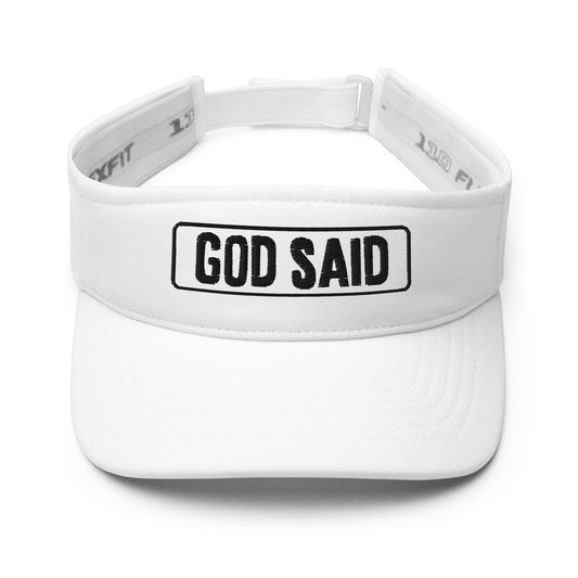 "God Said" Visor