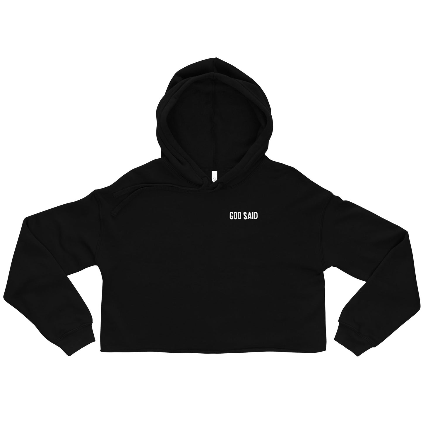 Copy of God Said "Praise the Lord" Crop Hoodie