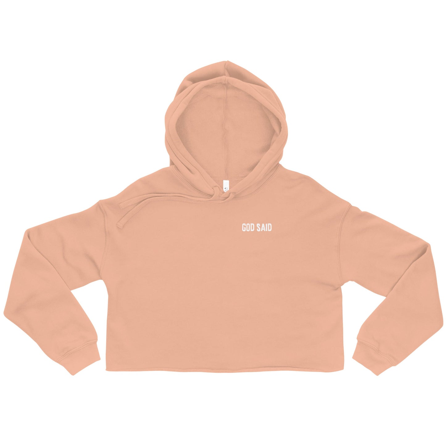 Copy of God Said "Praise the Lord" Crop Hoodie