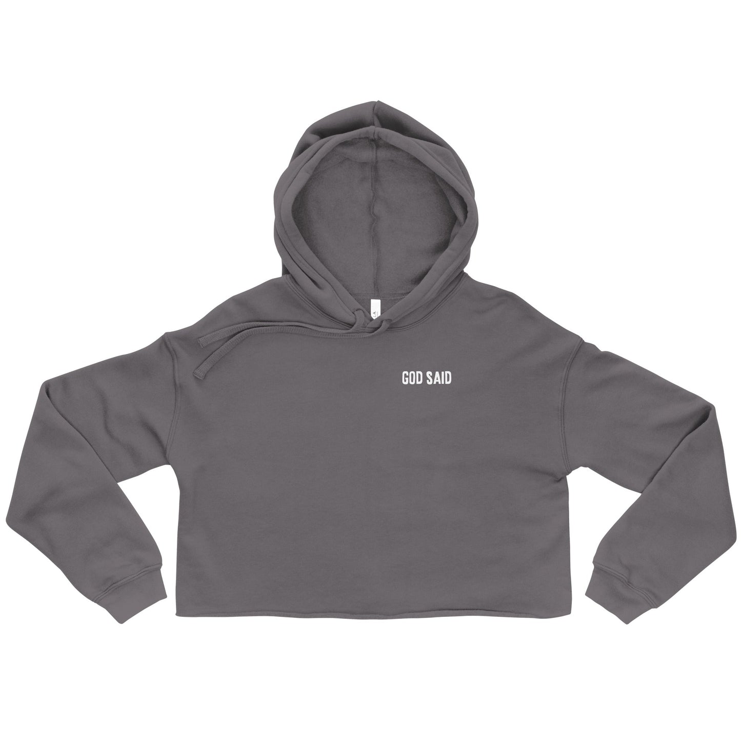 Copy of God Said "Praise the Lord" Crop Hoodie