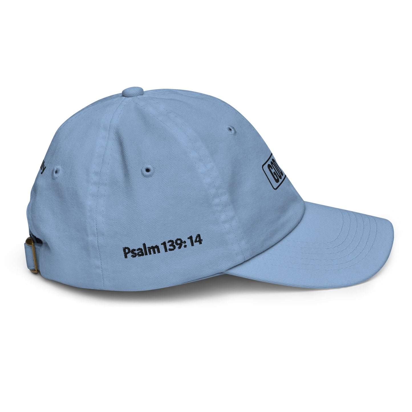 God Said "Wonderfully Made" Youth baseball cap