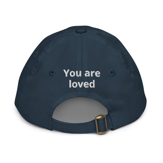 God Said "You are loved" youth baseball hat