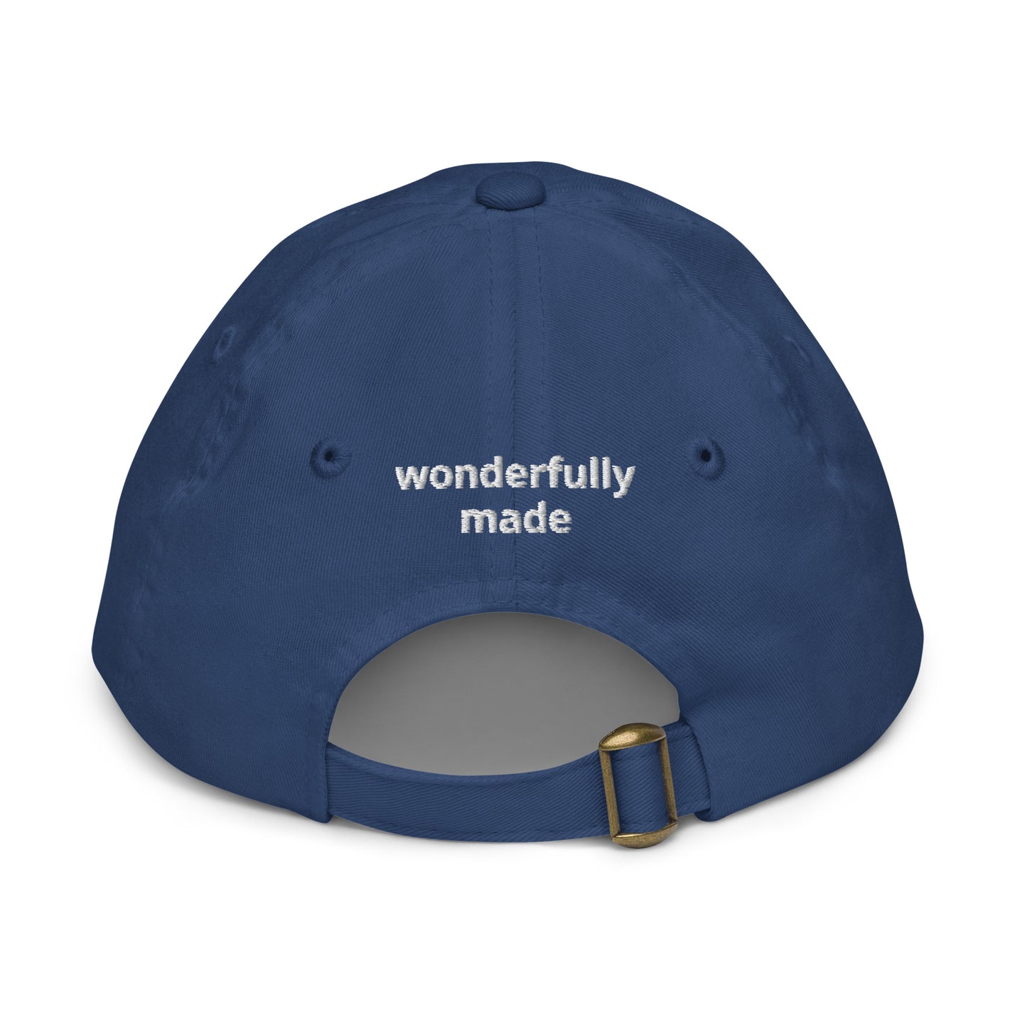 God Said "Wonderfully Made" Youth baseball cap