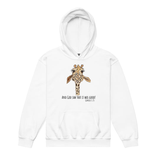 God Said "Giraffe" Youth heavy blend hoodie